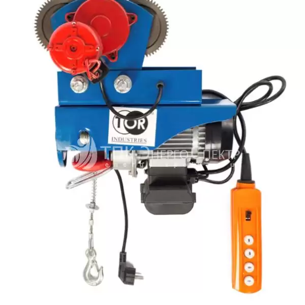 С ТЕЛЕЖКОЙ таль электрическая TOR PA 600/1200 кг 12/6 м BASE
